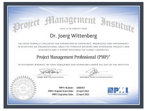 Bild Rezertifizierung als Project Management Professional